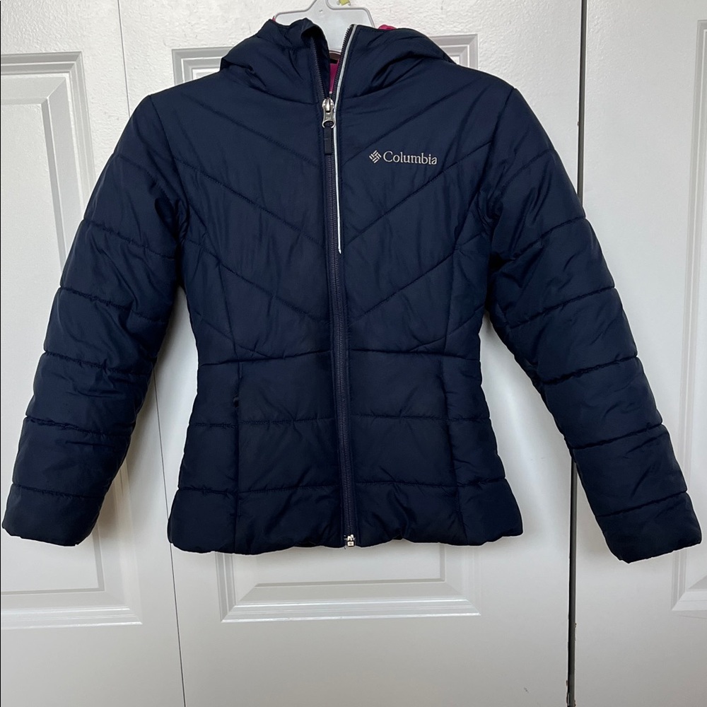 Columbia Dark Blue Hooded Jacket